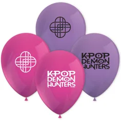 8-dielna sada latexových balónikov s motívom K-pop lovcov démonov