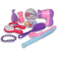 9-dielny set krásy s make-upom, hrebeňom a príslušenstvom