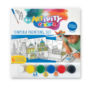 ARTivity sada temperových farieb 6 × 10 ml – Amerika – Carioca