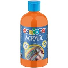 Acrylic akrylová farba, oranžová, 250 ml - Carioca