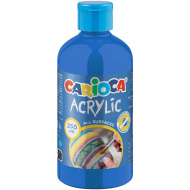 Akrylová farba, modrá, 250 ml - Carioca