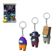 Among Us Kľúčenka prekvapenie vo forme figúrky v sáčku rôzne druhy