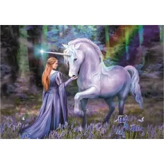 Anna Stokes - Ríša jednorožcov HQC 1500-dieliková kompaktná puzzle - Clementoni obrázok 2