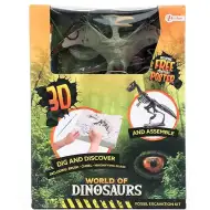Archeologická sada s dinosaurami, rôzne druhy, 1 ks