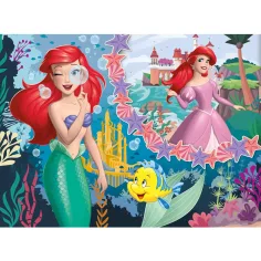 Ariel dva svety 2 v 1 48-dielne Eco mini puzzle a omaľovánka 35x25 cm - Lisciani obrázok 2