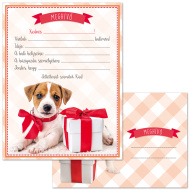 Ars Una: 10-dielna sada pozvánok so psami vrátane obálok