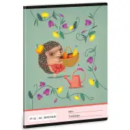 Ars Una: Apple Pie ježkový štvorčekový zošit A/5