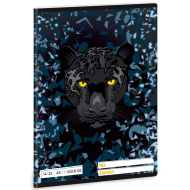 Ars Una: Black Panther A/5 linkovaný zošit pre 1. triedu 14-32