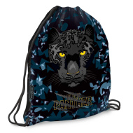 Ars Una: Black Panther vak na telesnú výchovu, športový vak 32 x 42 cm