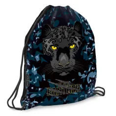Ars Una: Black Panther vak na telesnú výchovu, športový vak 32 x 42 cm