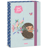 Ars Una: Čerstvé kvety – box na zošity A4 s motívom ježka