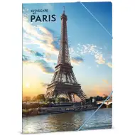 Ars Una: Cityscape of Paríž gumový zakladač A/4