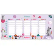 Ars Una: Cute Animals - Kitten mačiatko obojstranný rozvrh hodín