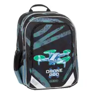 Ars Una: Drone Pro ergo-fit zaoblený školský batoh, ruksak 34x40x21 cm