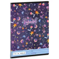 Ars Una: Enchanted bosorka vzorovaný linajkový zošit A/5