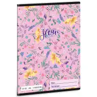 Ars Una: Fleur kvetinový linajkový zošit pre 3. ročník A/5