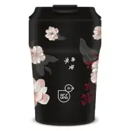 Ars Una Flowery Black termoszový pohár 350 ml