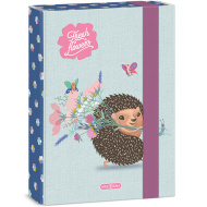 Ars Una: Fresh flowers box na zošity s motívom ježkov A/5