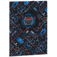 Ars Una: Gamers HUD dosky s gumičkou, veľkosť A4