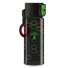 Ars Una: Lamborghini fľaša bez BPA, čierno-zelená, 475 ml