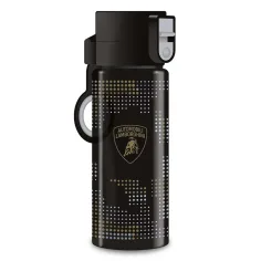 Ars Una: Lamborghini fľaša na vodu bez BPA, čierna, 475 ml