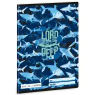 Ars Una: Lord of the Deep žraločí linajkový zošit pre 1. ročník A/5