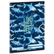 Ars Una: Lord of the Deep žraločí linajkový zošit pre 3. ročník A/5