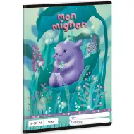 Ars Una: Mon Mignon hladký zošit A/5 20-32