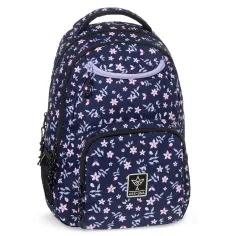 Ars Una: Navy bloom AU-6 školská taška, batoh 34x45x26cm