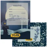 Ars Una Ninjas in the Dark pozvánka na párty s obálkou 10 ks