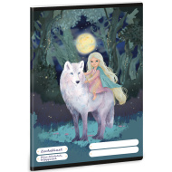 Ars Una: Northern Lights 38-stranový zošit na domáce úlohy, formát A/5
