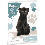 Ars Una: Odvážne labky – Čierny panter linajkový zošit A/5 21-32