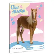 Ars Una: Roztomilé zvieratá - Palomino Pony kockovaný zošit A/5 27-32