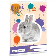 Ars Una: Roztomilé zvieratá - Zajačik linajkový zošit A/5 21-32