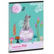 Ars Una: Roztomilé zvieratá - Zošit pre mačiatka 38 listov A/5