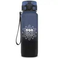 Ars Una: Stormy Night BPA-free farebná prechodová fľaša 800ml