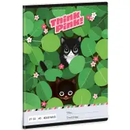 Ars Una: Think Pink mačací károvaný zošit A/5 27-32