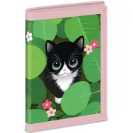 Ars Una: Think Pink peňaženka s mačkou 9x12,5x2 cm