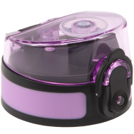 Ars Una: Viečko na fľašu s bezpečnostným zámkom, v fialovej farbe, pre 600 ml fľašu