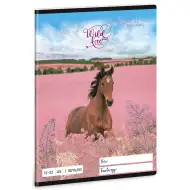 Ars Una: Wild and Free jazdecký linajkový zošit pre 3. ročník A/5