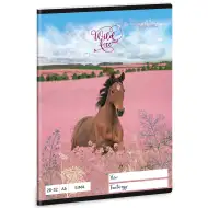 Ars Una: Wild and Free jazdecký zošit s hladkými listami A/5