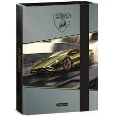 Ars Una: Žltý box na zošity s motívom Lamborghini A5