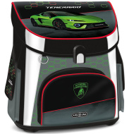 Ars Una: ergonomická školská taška/batoh s motívom Lamborghini a magnetickým zapínaním, 33 x 41 x 24 cm