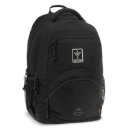 Ars Una: ergonomický školský batoh Cordura Black, 27 l