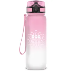 Ars Una: fľaša bez BPA so farebným prechodom, matná - 800 ml - cukrová vata
