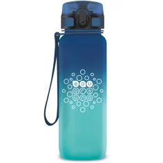 Ars Una: fľaša s farebným prechodom, bez BPA, matná - 800 ml - Dark Sea