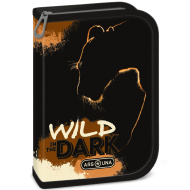 Ars Una: peračník „Wild in the dark“ s motívom leva, rozkladací, naplnený, 12,8x19,3x3,6 cm