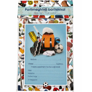 Ars Una: športová sada 10 pozvánok s obálkami