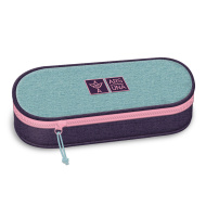 Ars Una: tyrkysovo-fialový veľký peračník 23x5,5x9cm