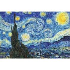 ArtFrame: Van Gogh – Hviezdna noc 500-dielne puzzle s rámom – Trefl obrázok 2